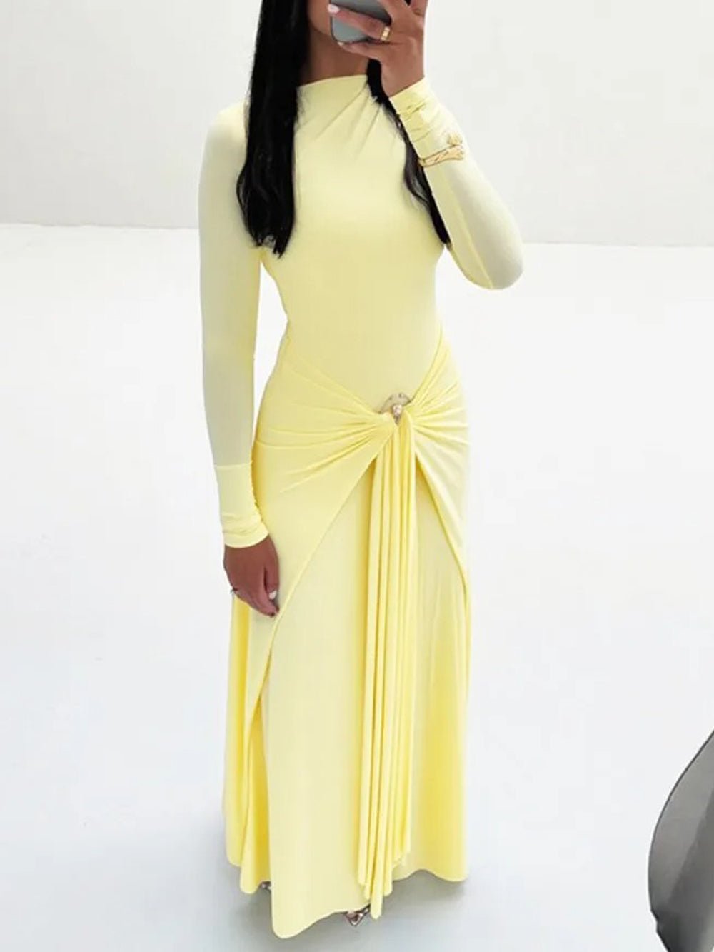 Adaline Bodycon Maxi Dress - Fashion Pov