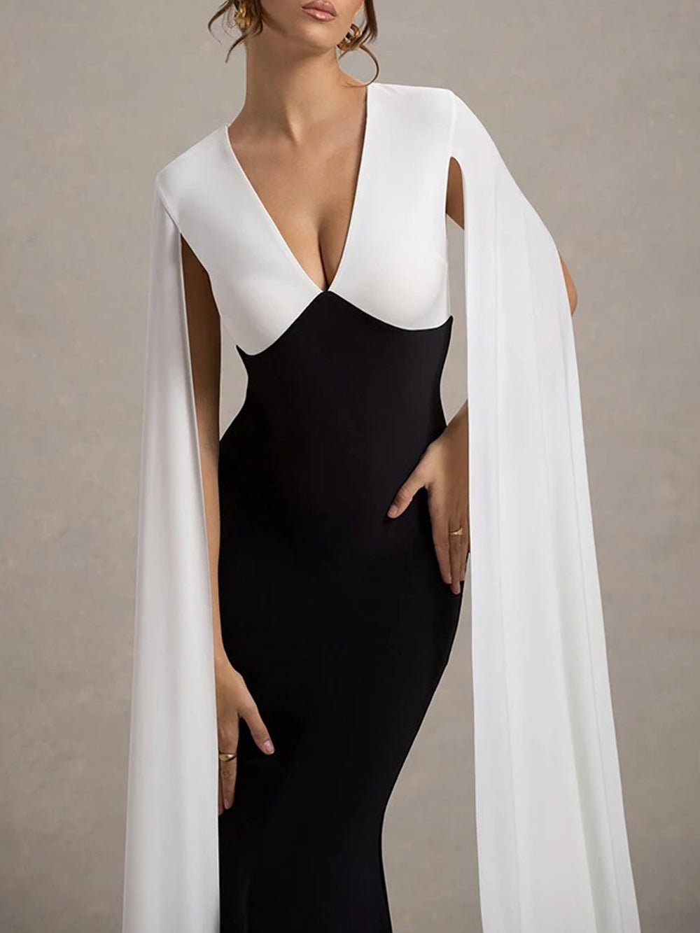 Addy Backless Bodycon Maxi Dress - Fashion Pov
