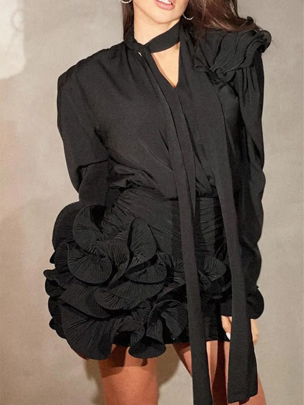 Aditi Floral Mini Skirt - Fashion Pov