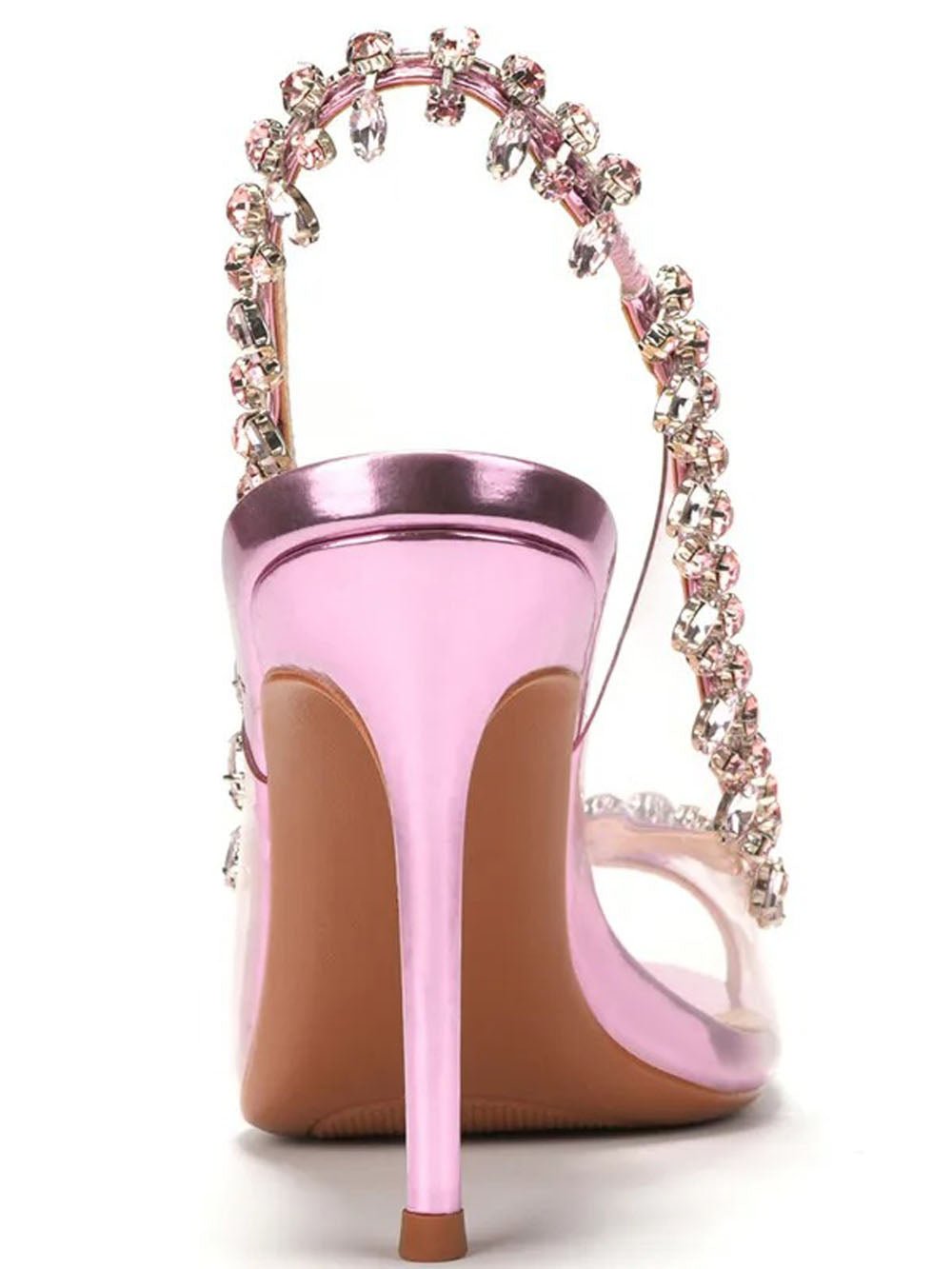 Alani Crystal Tassel High heel Shoe - Fashion Pov