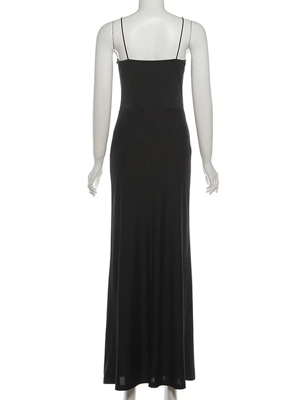 Alessia Lace Spaghetti Maxi Dress - Fashion Pov