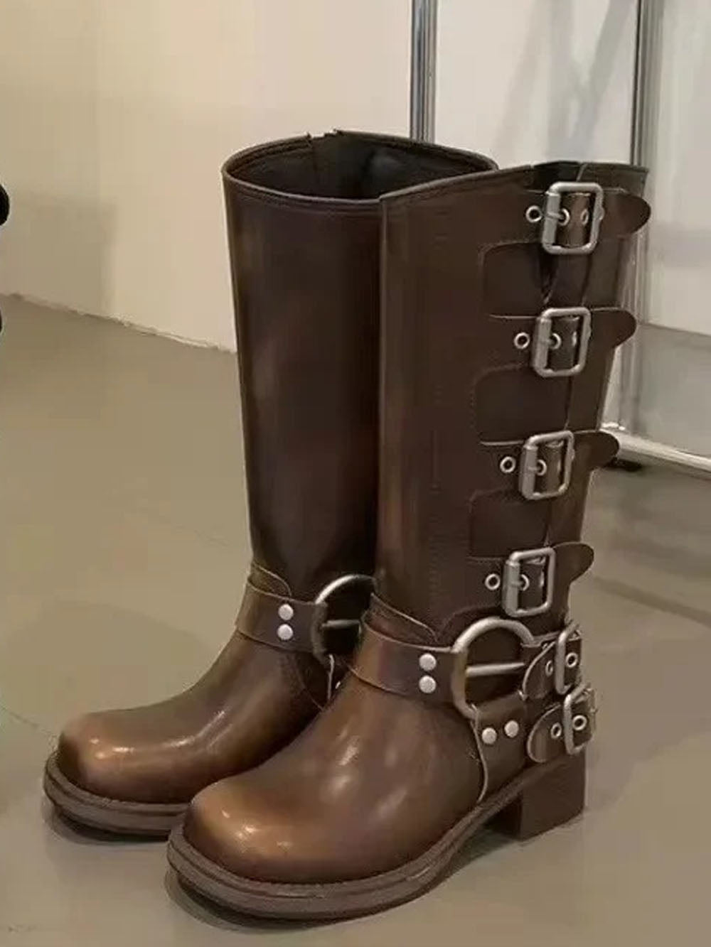 Alexandra Cowboy Leather Boot - Fashion Pov