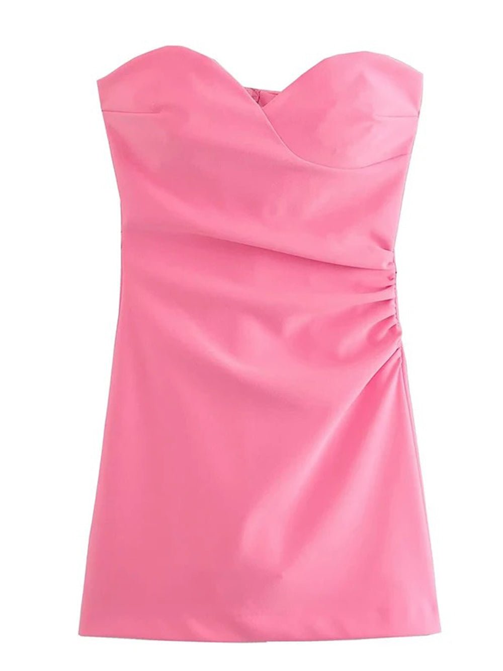 Alexis Strapless Sleeveless Mini Dress - Fashion Pov