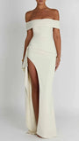 Alicia Off Shoulder Bodycon Maxi Dress - Fashion Pov