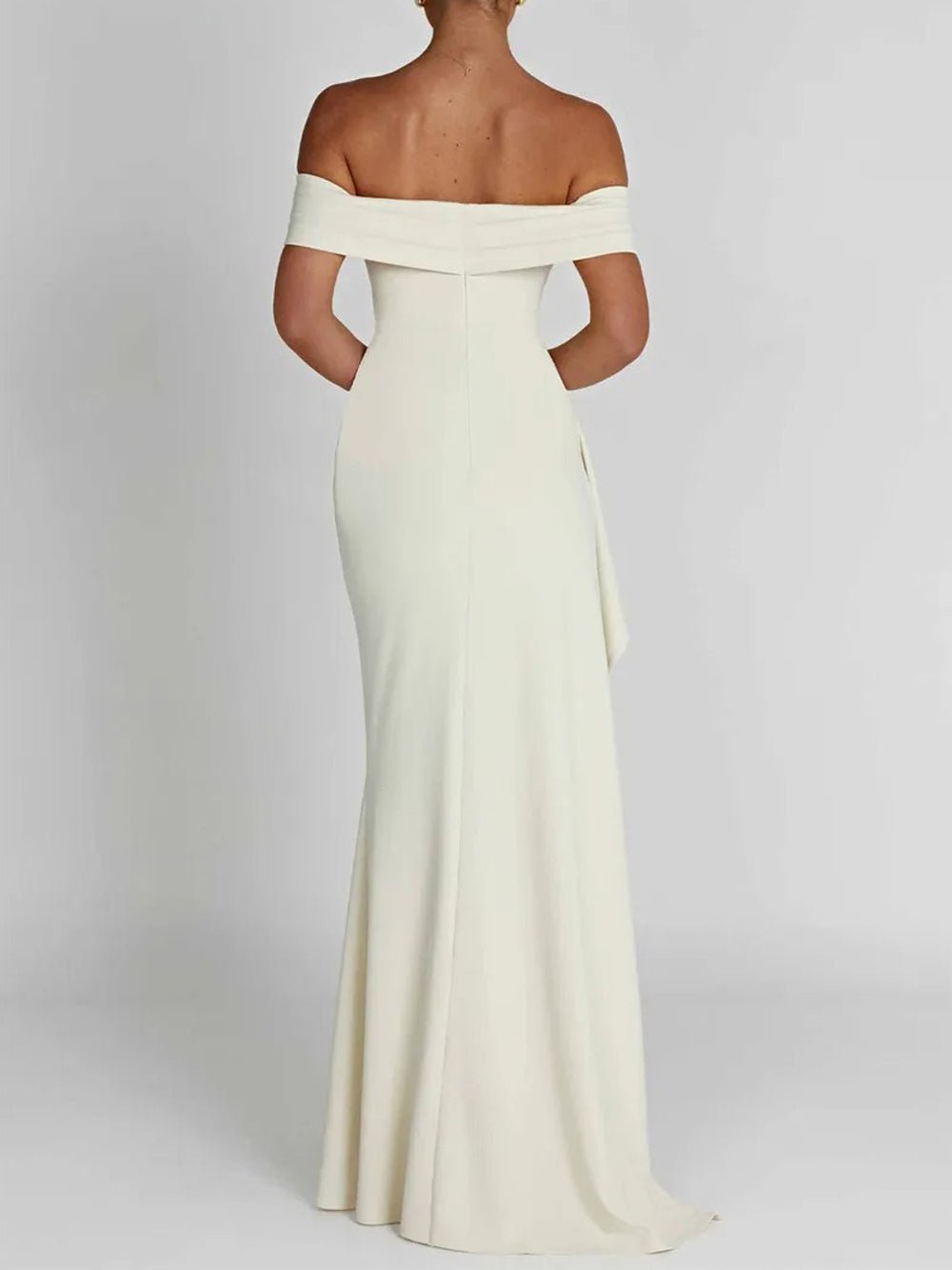 Alicia Off Shoulder Bodycon Maxi Dress - Fashion Pov