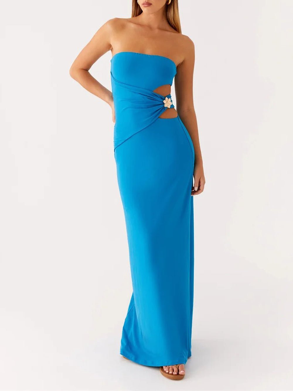 Aliyah Sleeveless Maxi Dress - Fashion Pov