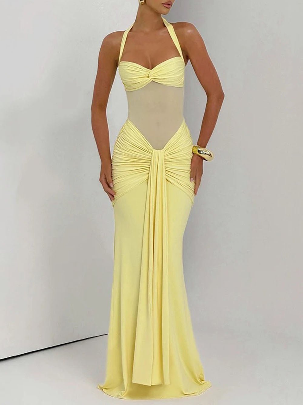 Alyssa Sleeveless Maxi Dress - Fashion Pov