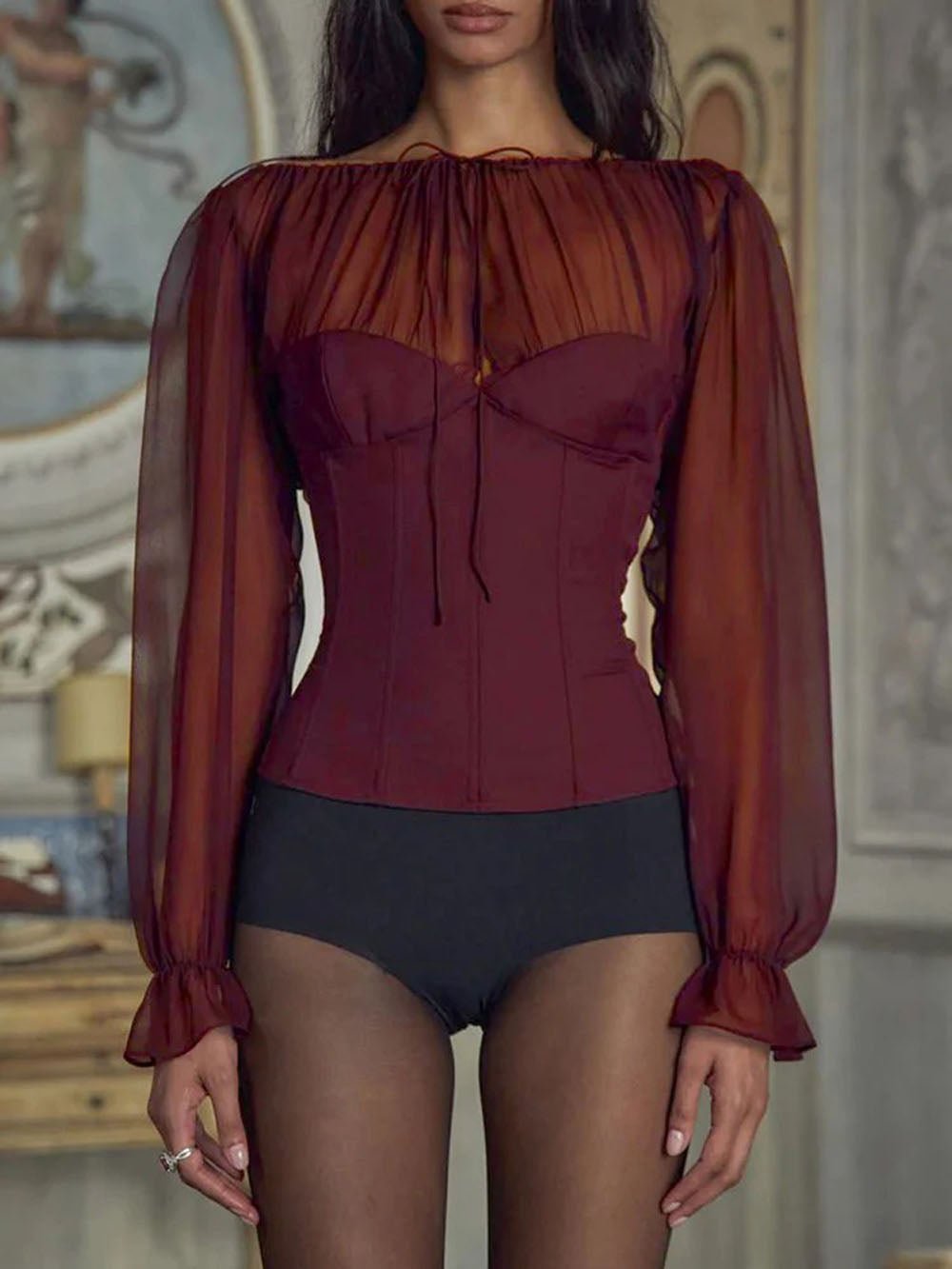 Amara Long Sleeve Shirt - Fashion Pov