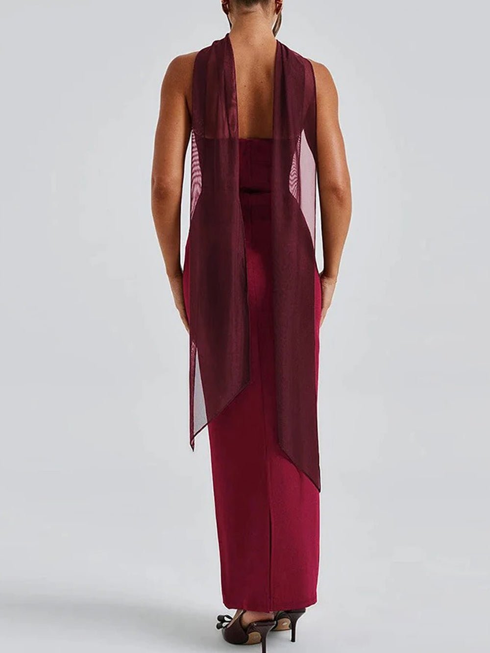Amira Sleeveless Maxi Dress - Fashion Pov
