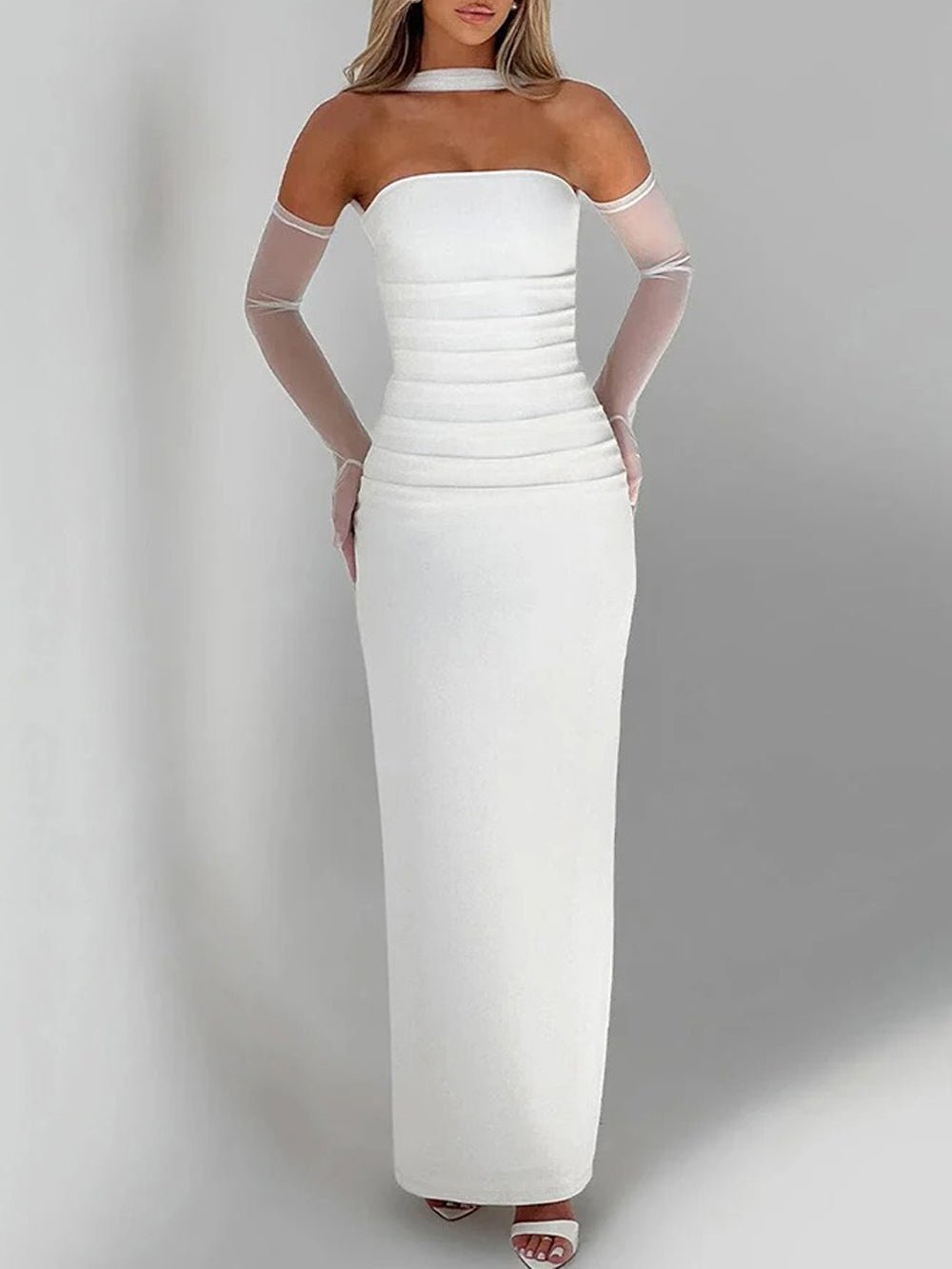 Amira Sleeveless Maxi Dress - Fashion Pov