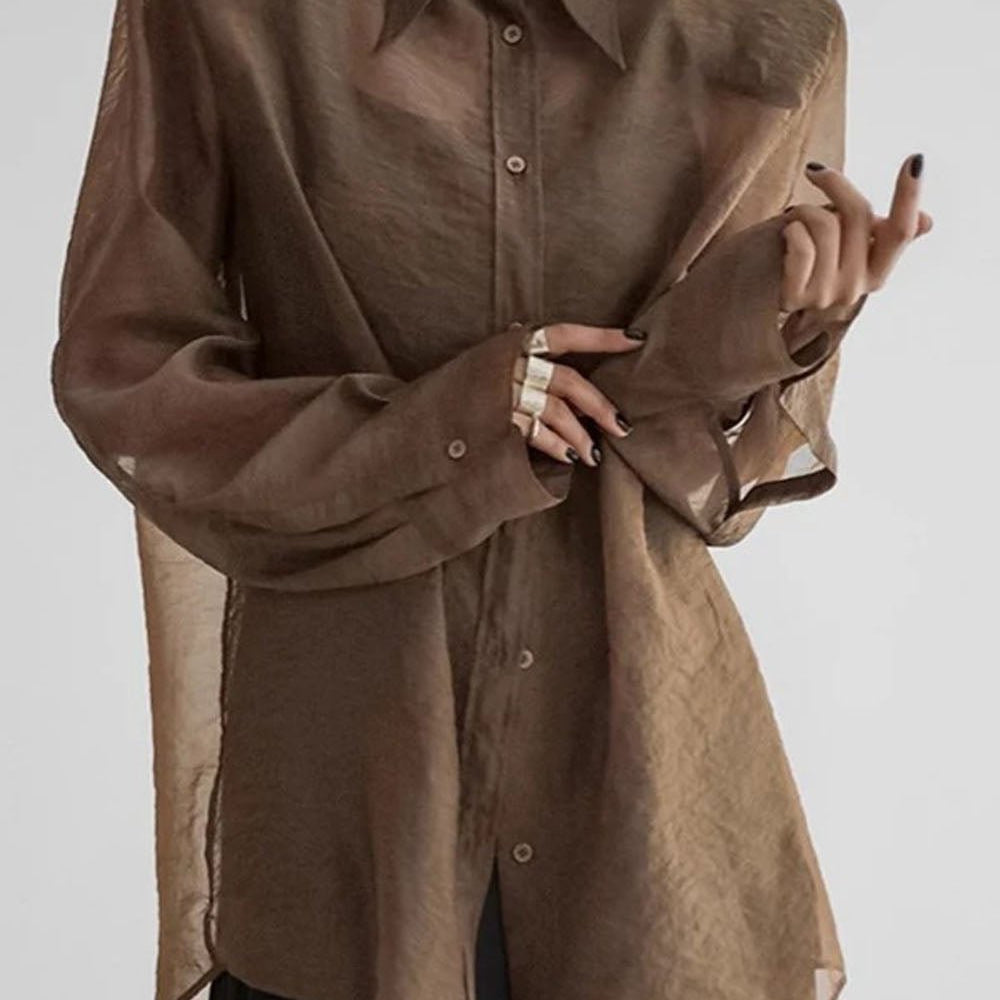 Amy Long Sleeve Shirt - Fashion Pov