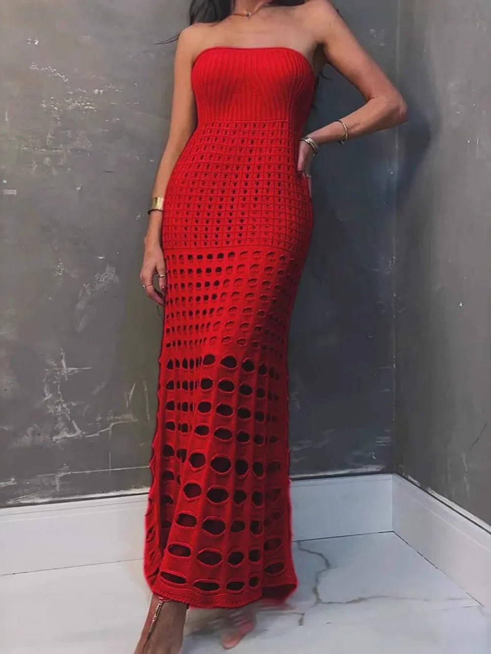 Ana Sleeveless Maxi Dress - Fashion Pov