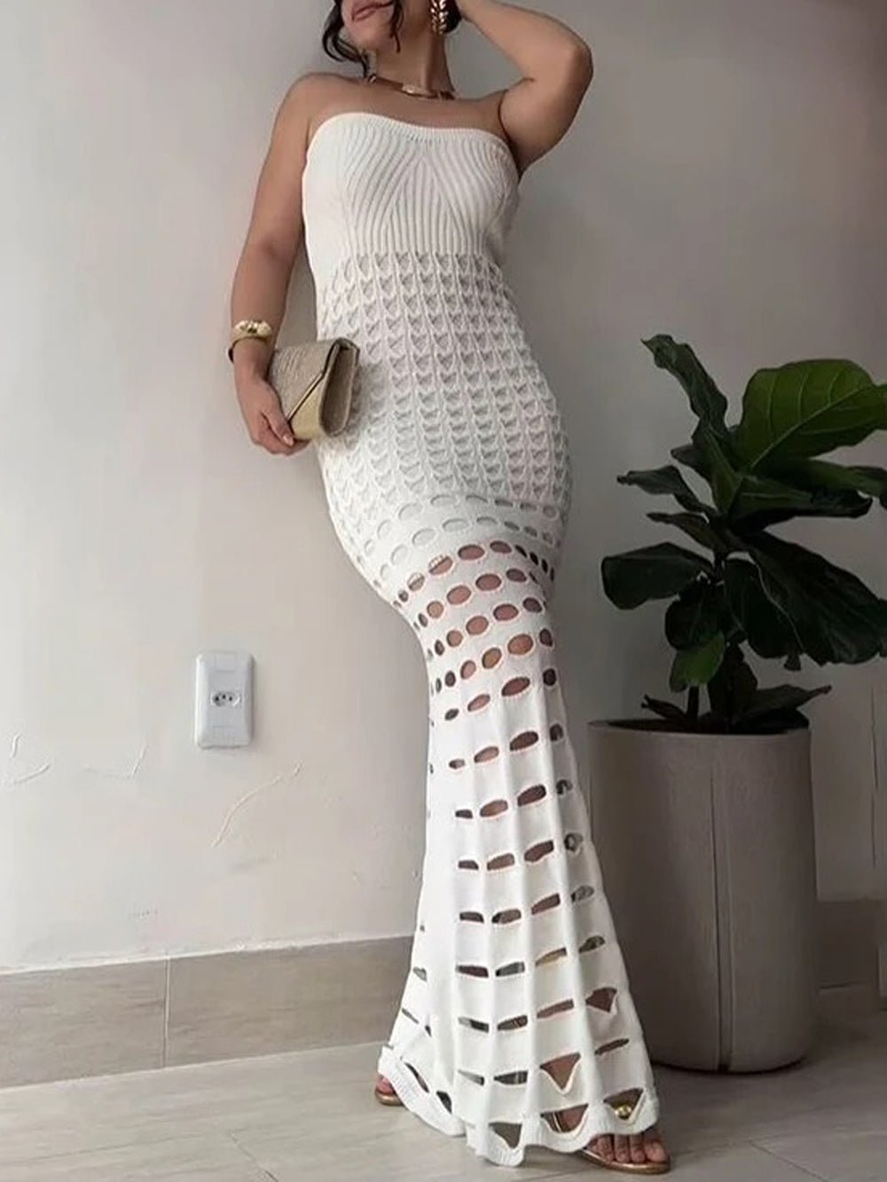 Ana Sleeveless Maxi Dress - Fashion Pov