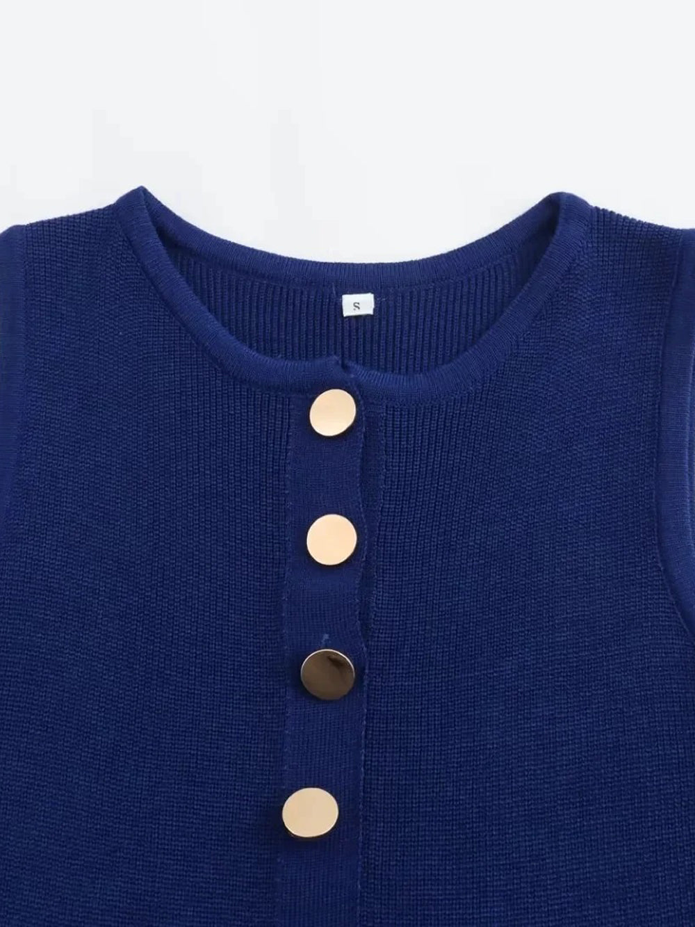 Angela Sleeveless Midi Dress - Fashion Pov