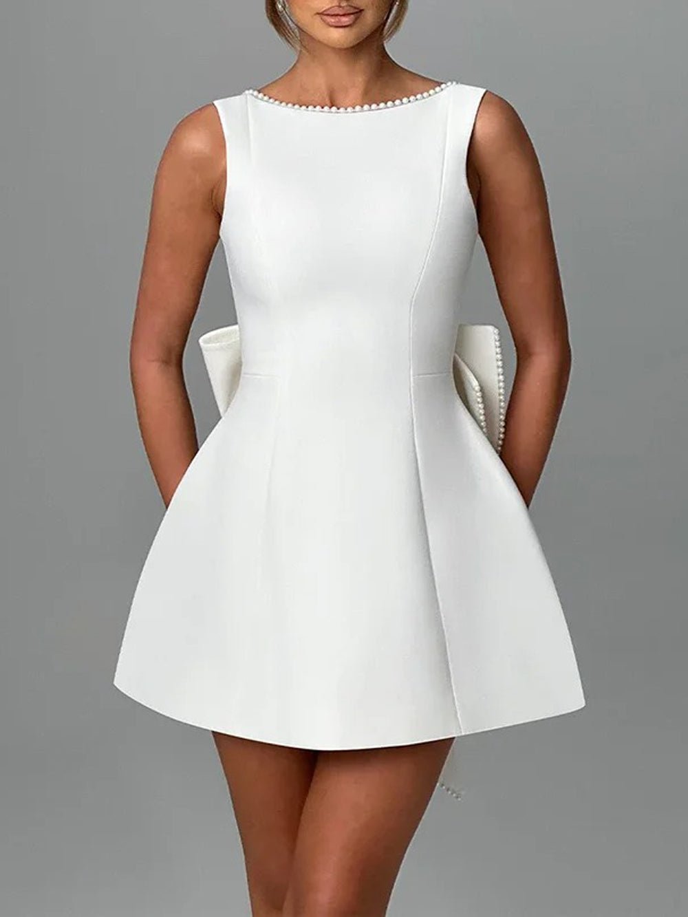 Arden Sleeveless Mini Dress - Fashion Pov