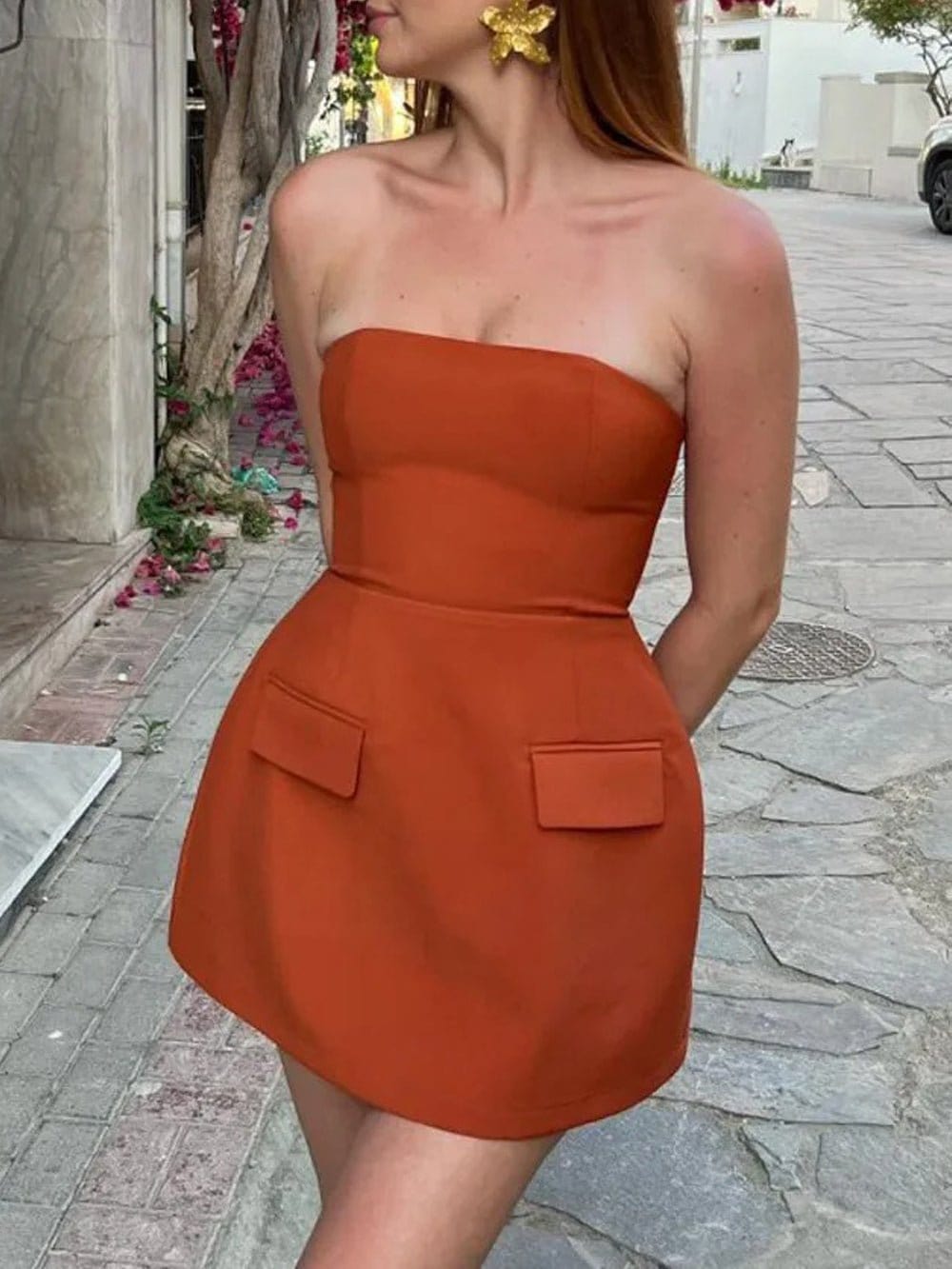 Ariana Off Shoulder Mini Dress - Fashion Pov