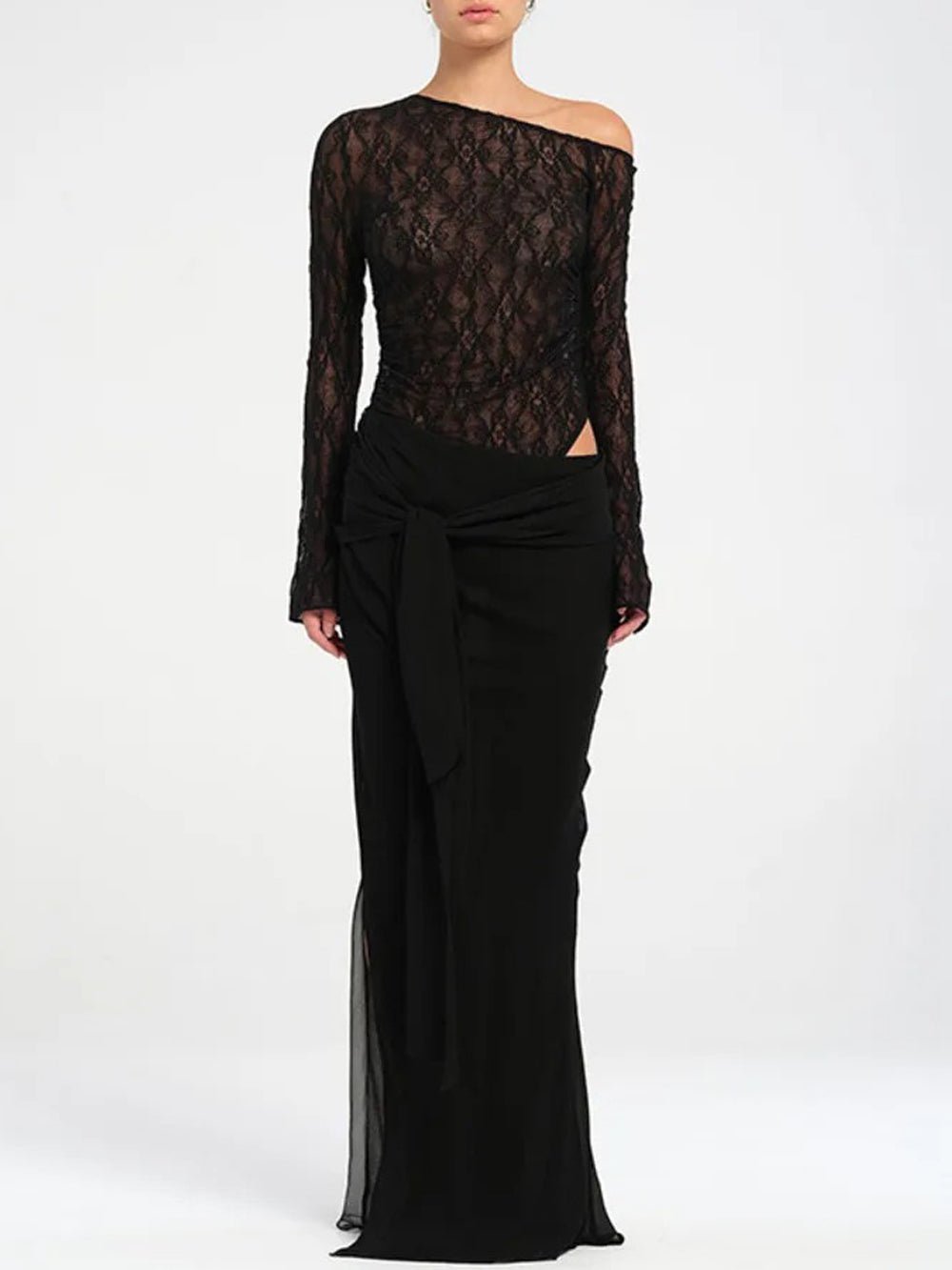 Ariel Backless Maxi Dress - Fashion Pov