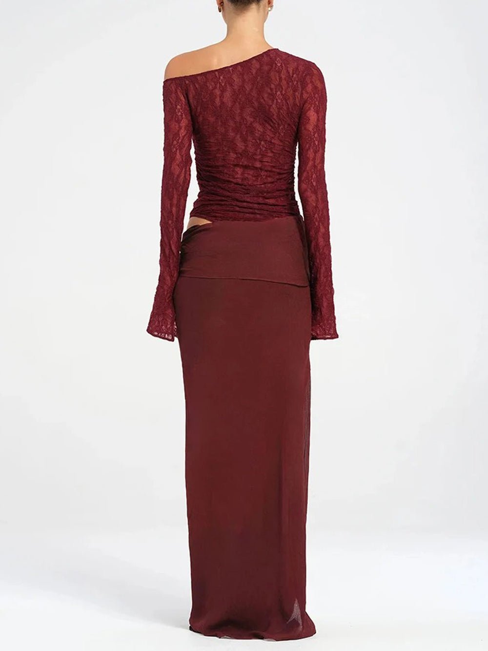 Ariel Backless Maxi Dress - Fashion Pov