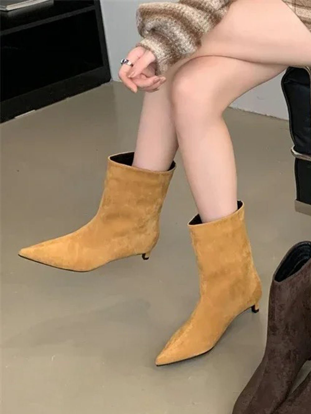 Ariella Toe Ankle Boot - Fashion Pov