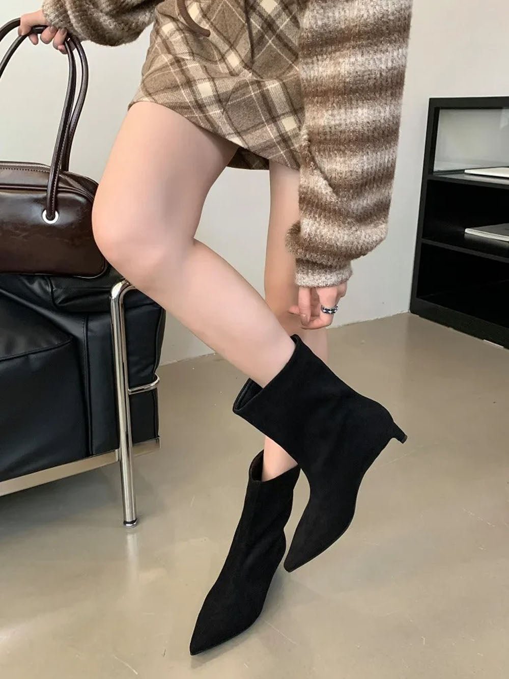Ariella Toe Ankle Boot - Fashion Pov