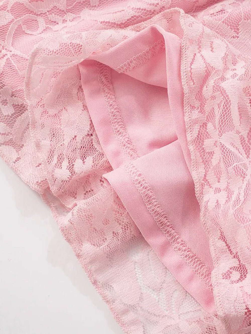 Aspen Lace Mini Dress - Fashion Pov