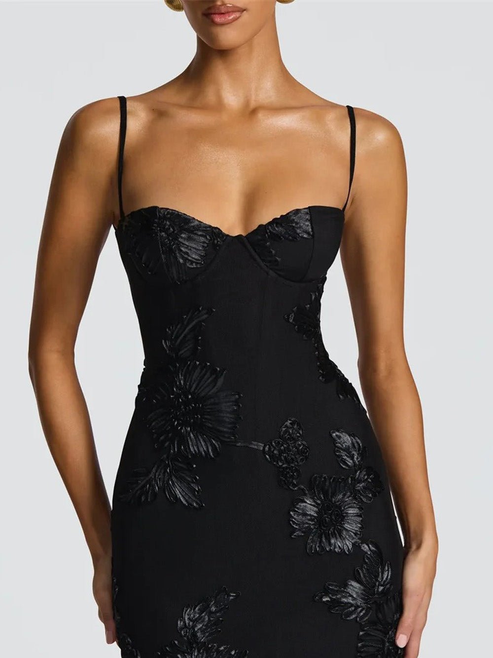 Aurelia Floral Print Maxi Dress - Fashion Pov