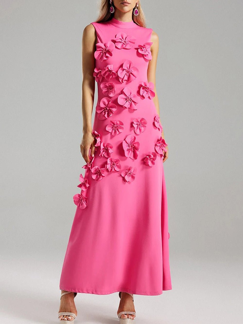 Ava Sleeveless Midi Dress - Fashion Pov