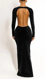 Bianca Backless Maxi Dress - Fashion Pov