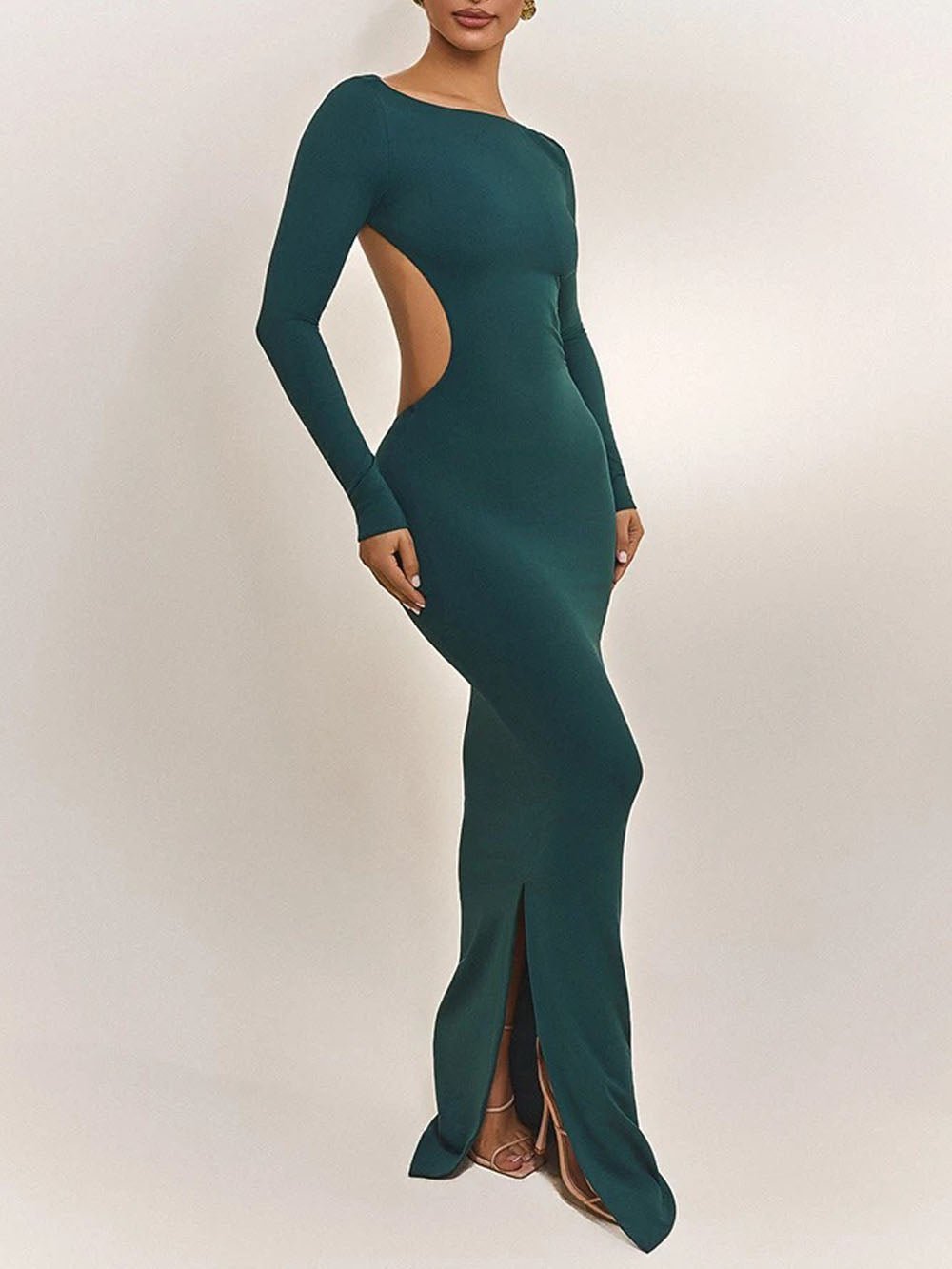 Bianca Backless Maxi Dress - Fashion Pov