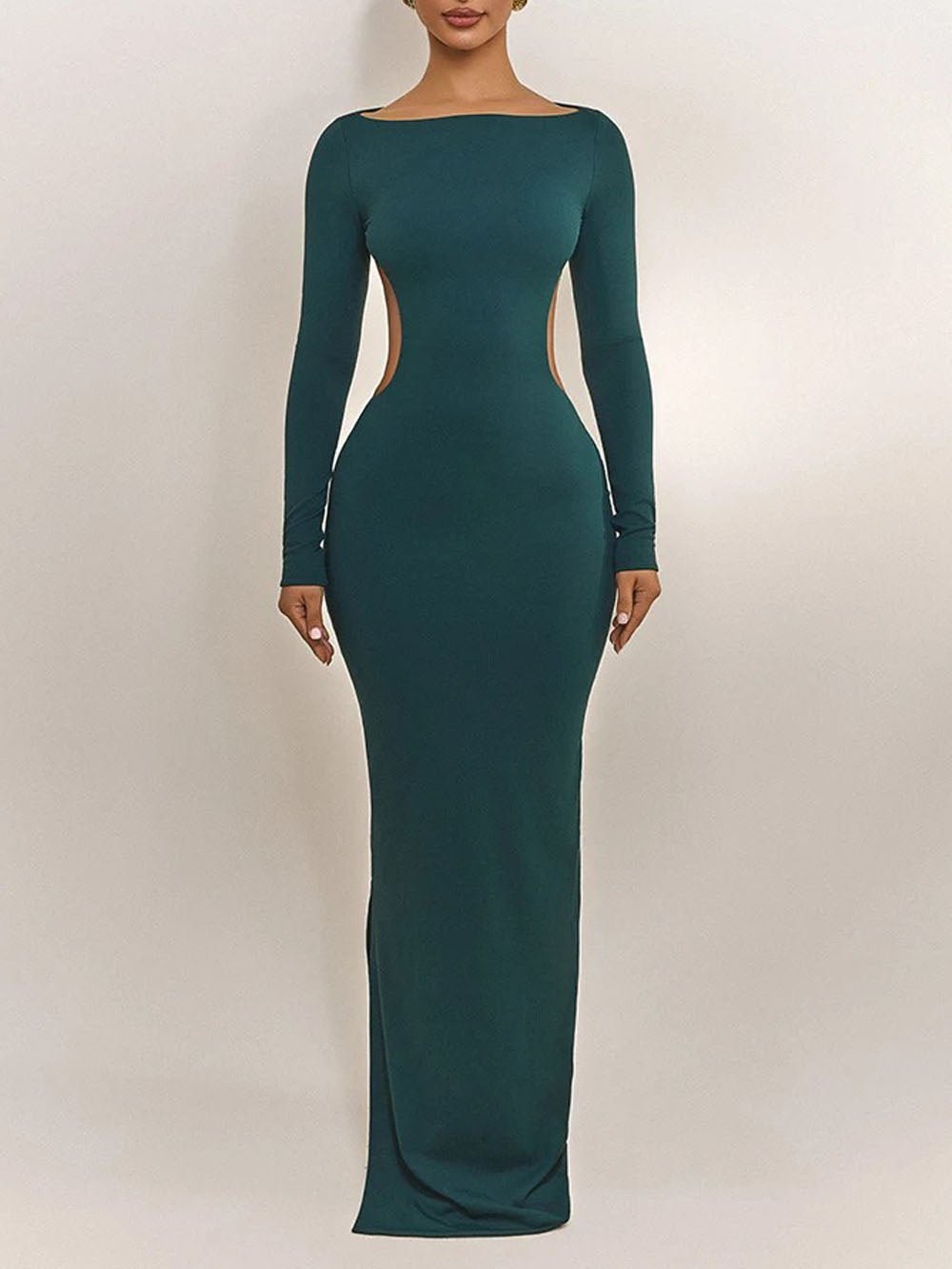 Bianca Backless Maxi Dress - Fashion Pov