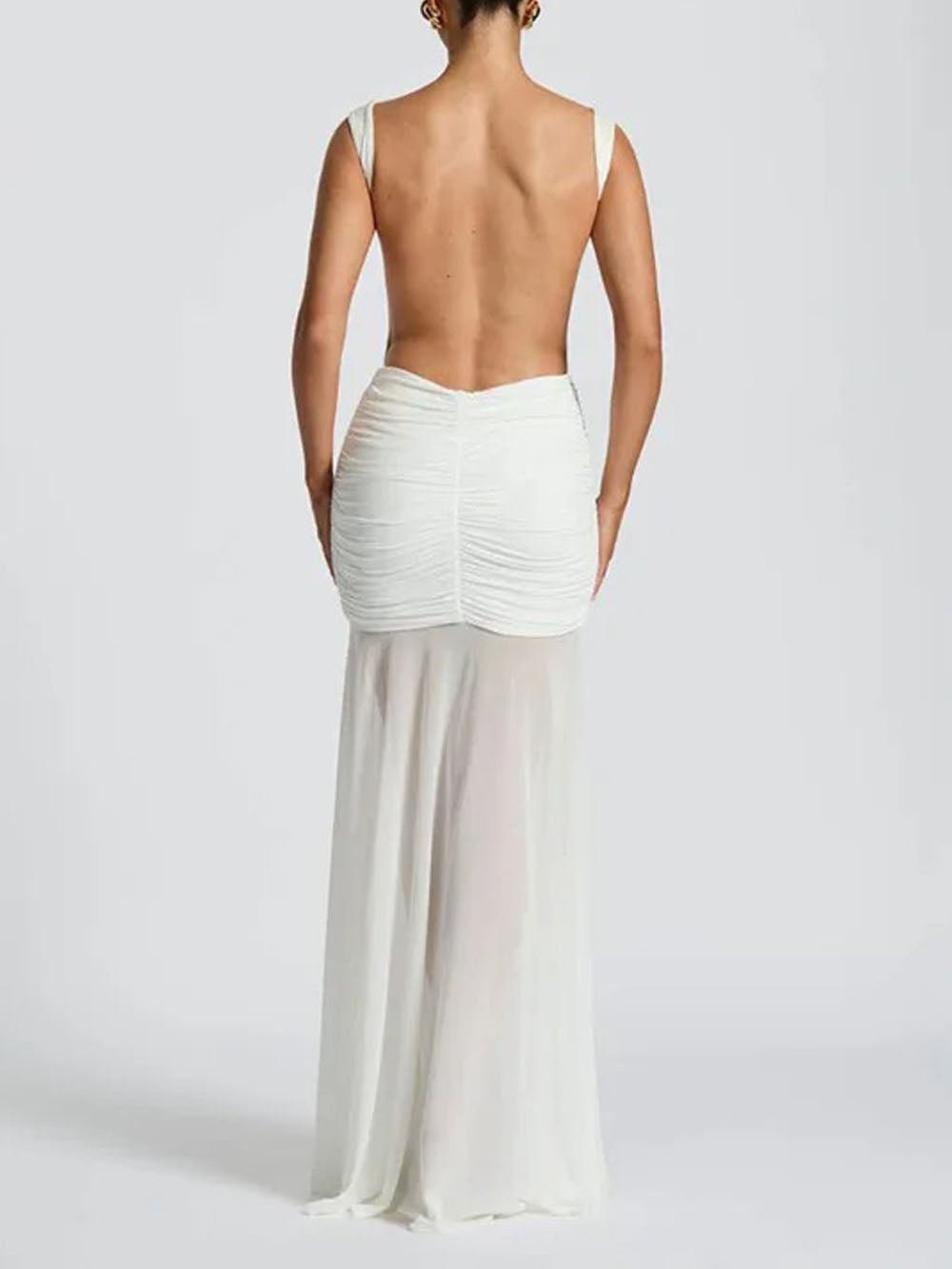 Blake Pleated Maxi Dress - Fashion Pov