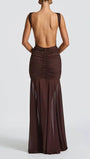 Blake Pleated Maxi Dress - Fashion Pov