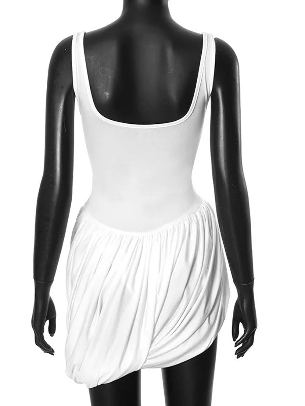 Brielle Sleeveless Split Mini Dress - Fashion Pov