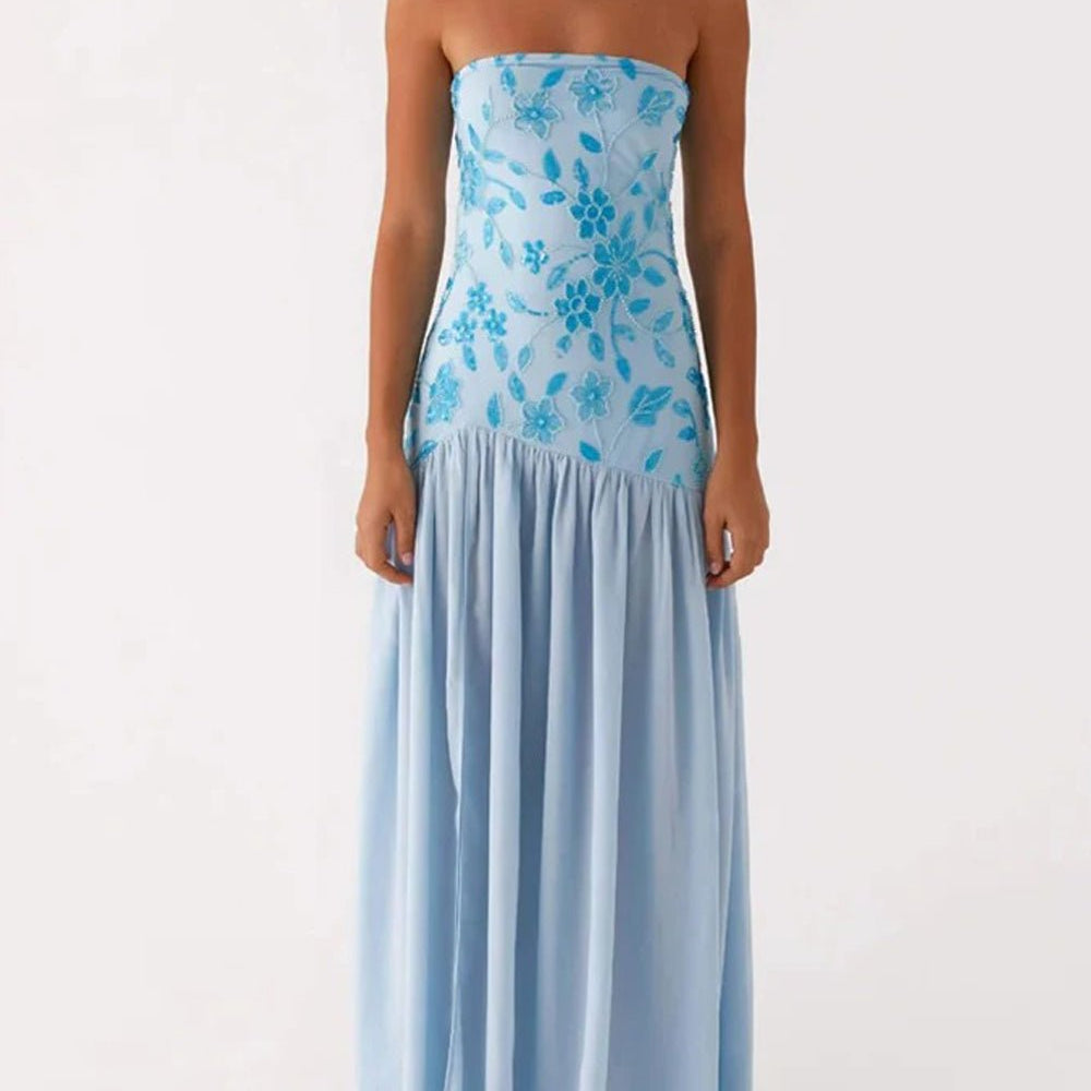 Brooke Backless Maxi Dress - Fashion Pov