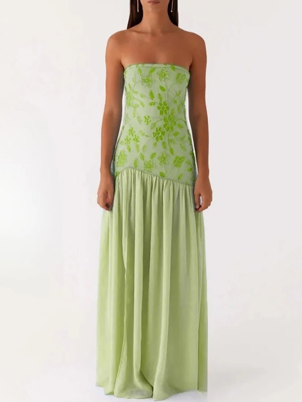 Brooke Backless Maxi Dress - Fashion Pov