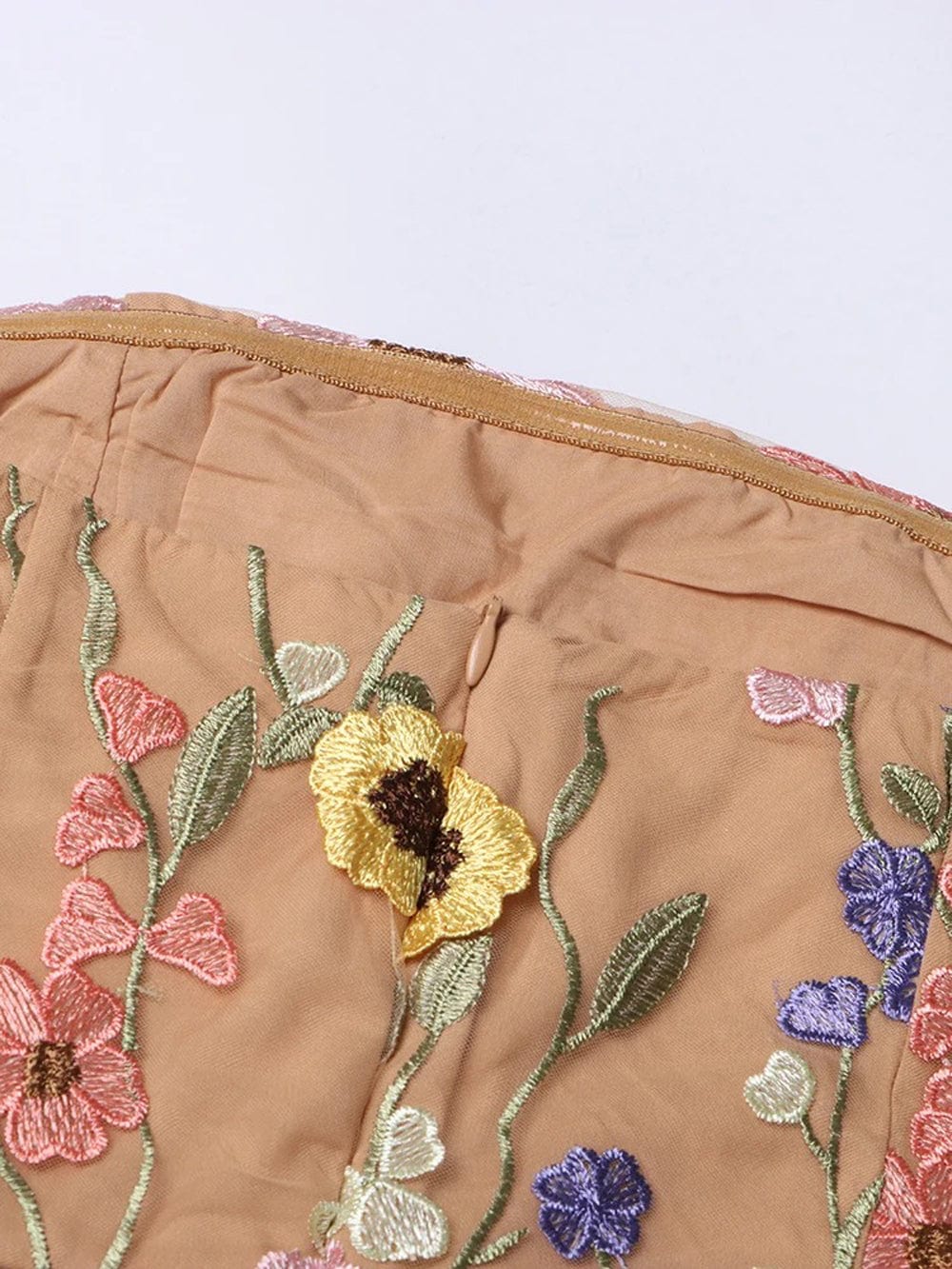 Calysta Appliques Sleeveless Midi Dress - Fashion Pov