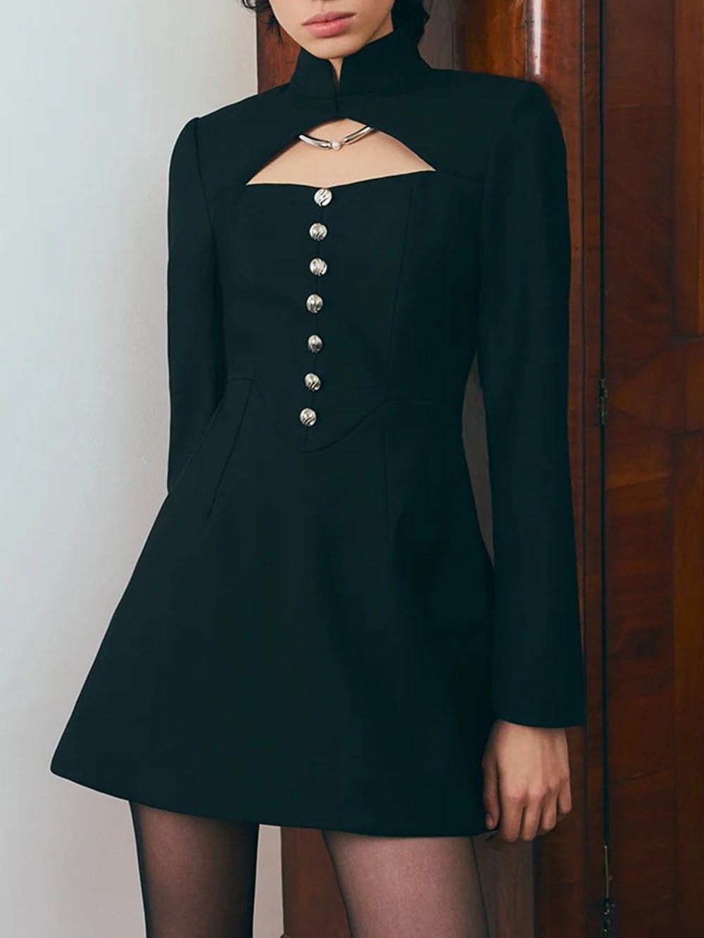 Camille Cut Out Blazer Mini Dress - Fashion Pov