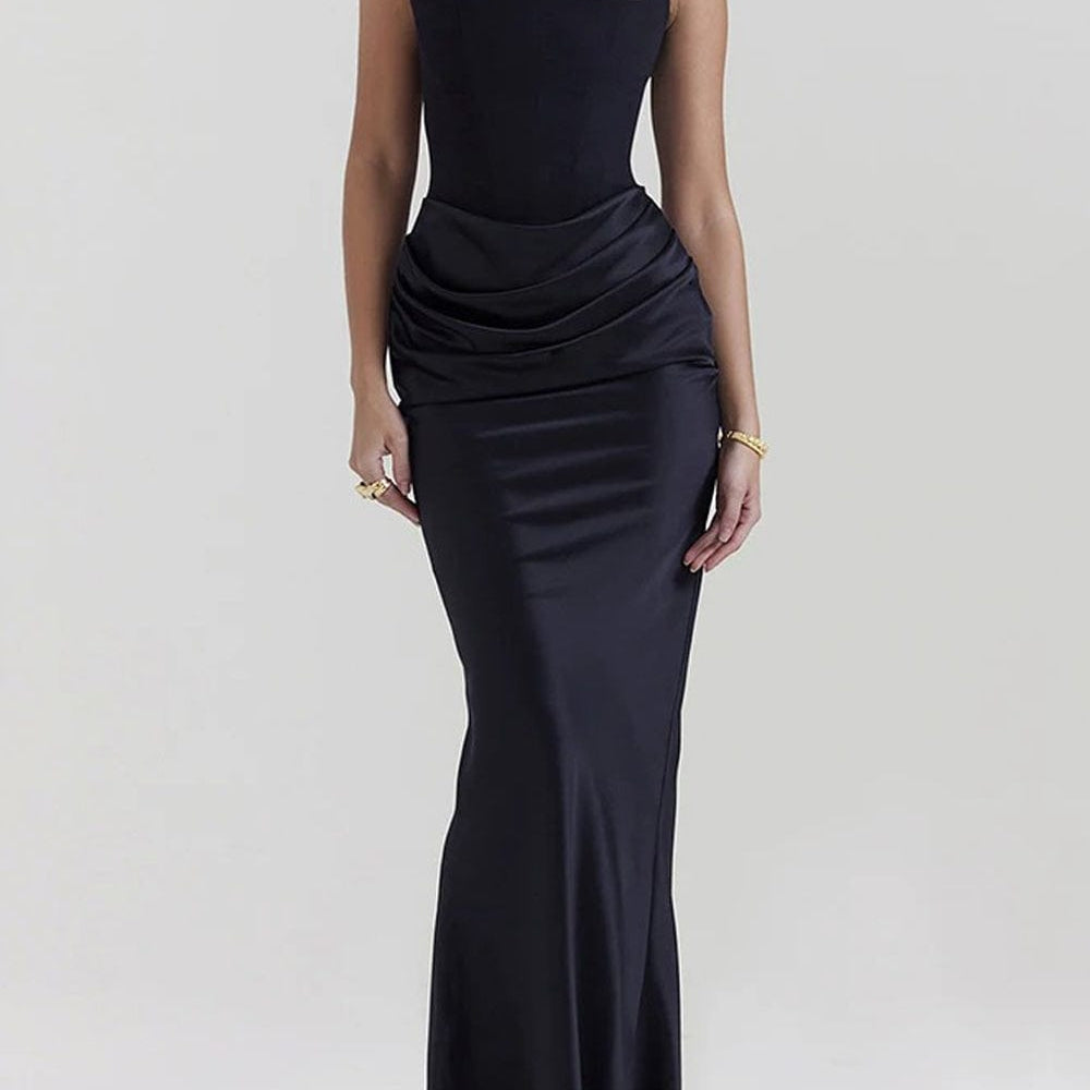 Clarissa Backless Bodycon Maxi Dress - Fashion Pov