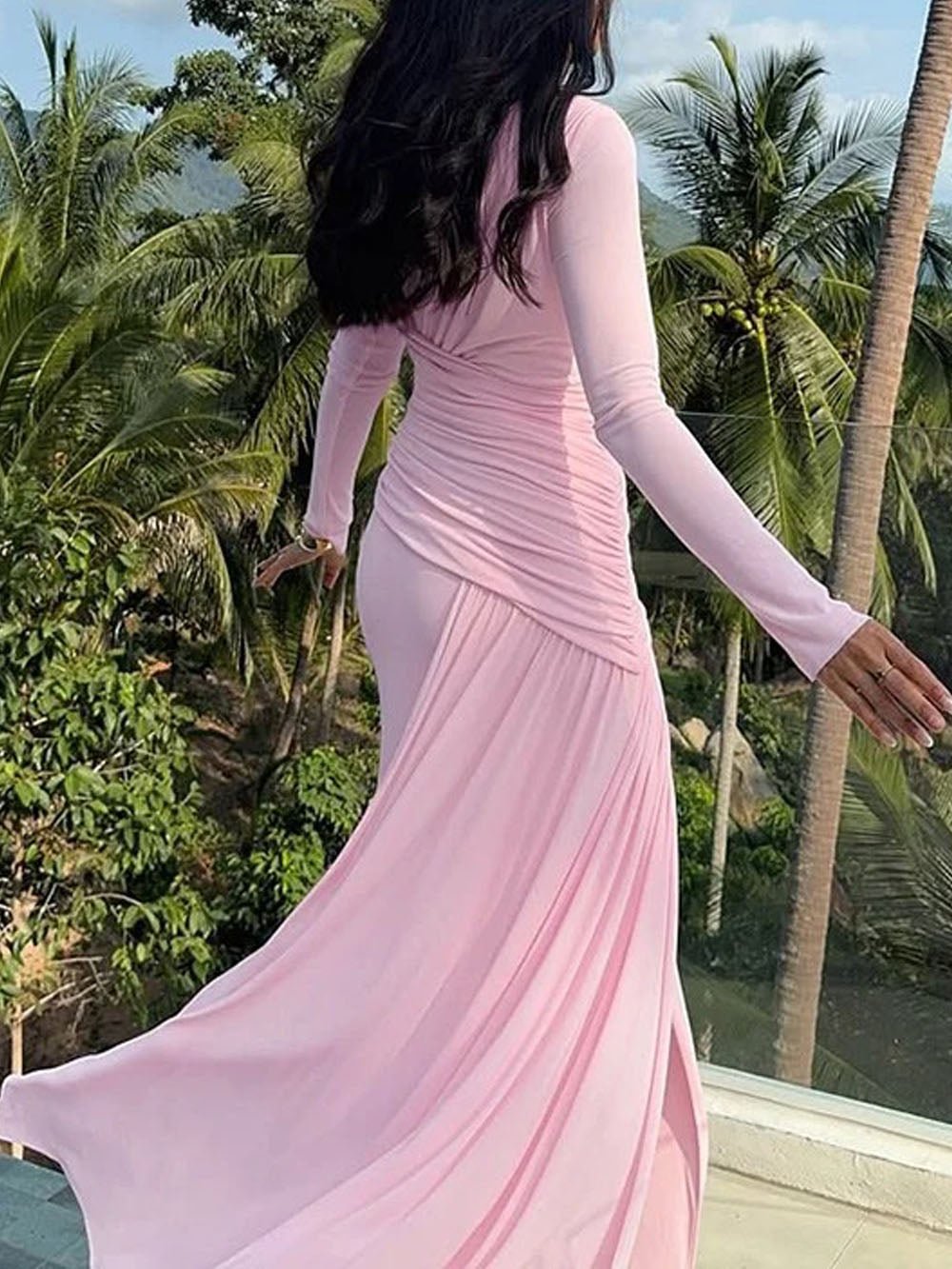 Dakota Long Sleeve Maxi Dress - Fashion Pov