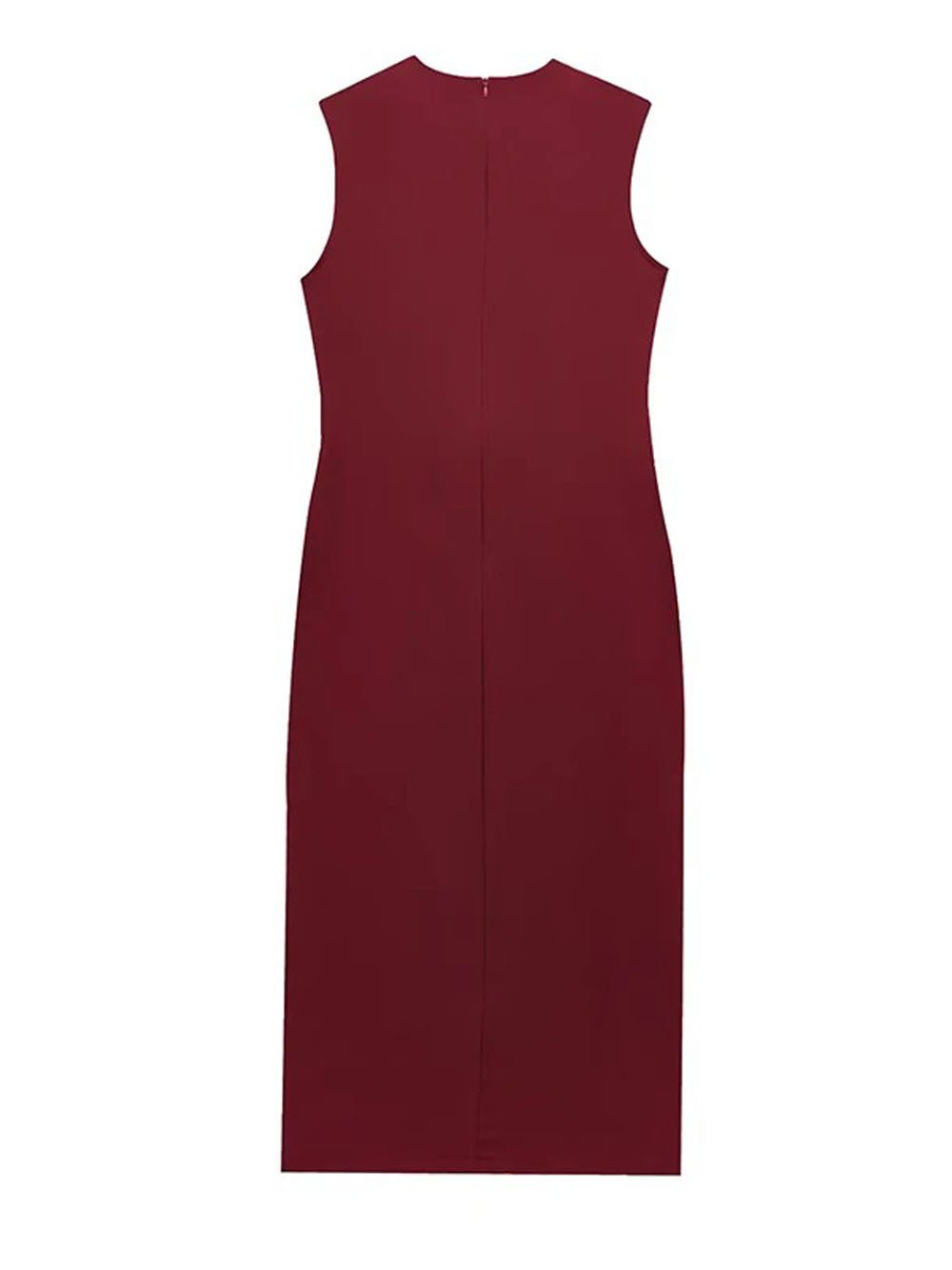 Daphne Sleeveless Midi Dress - Fashion Pov