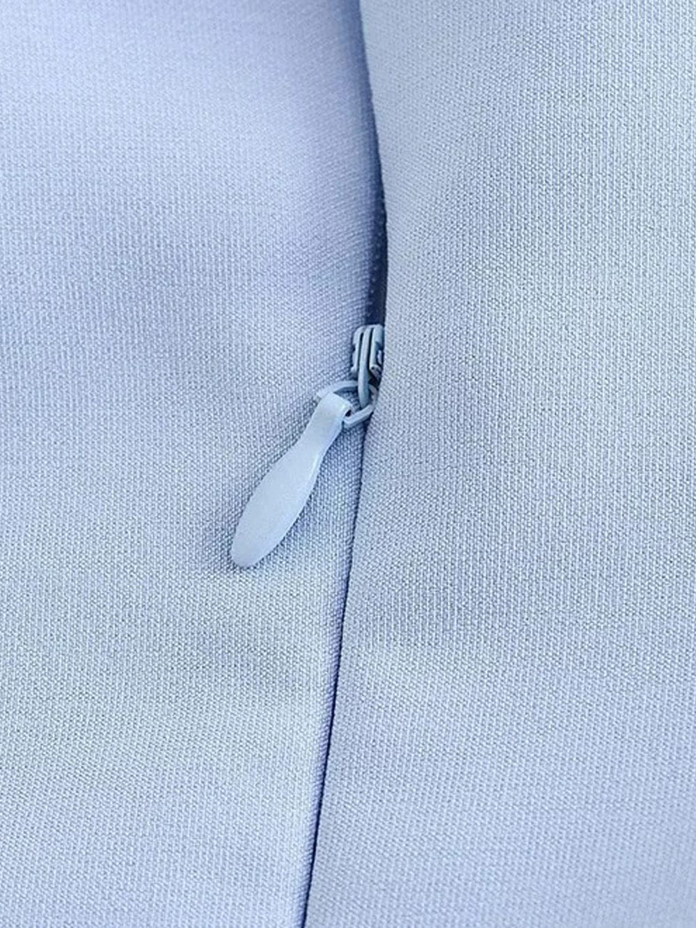 Delilah Strapless Draped Mini Dress - Fashion Pov