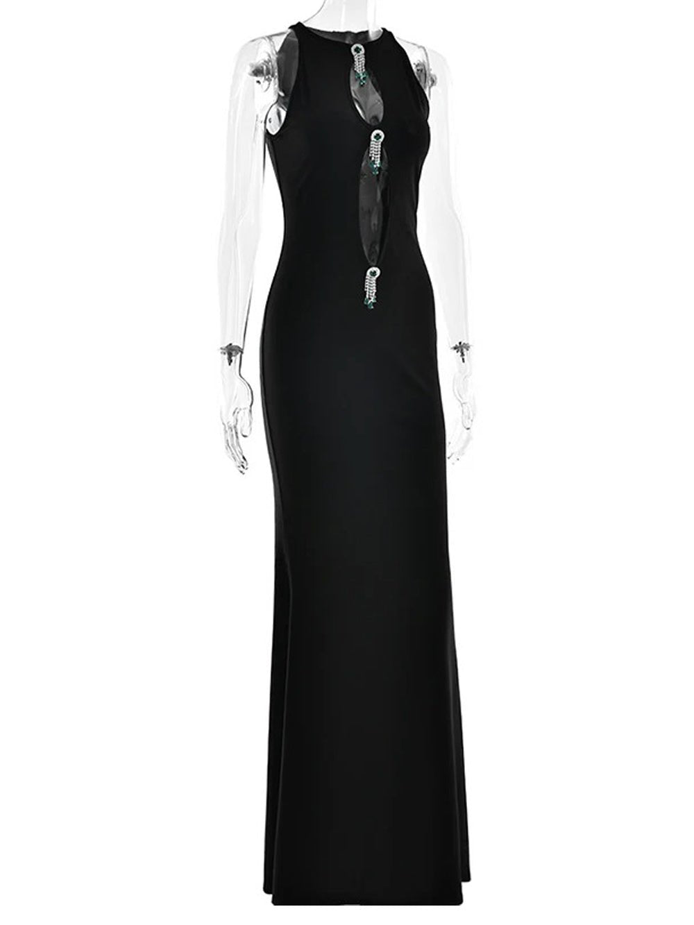 Eleanor Sleeveless Maxi Dress - Fashion Pov