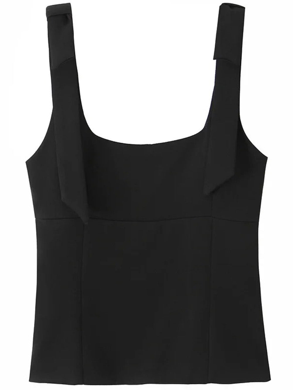 Elise Bow Strap Crop Top - Fashion Pov