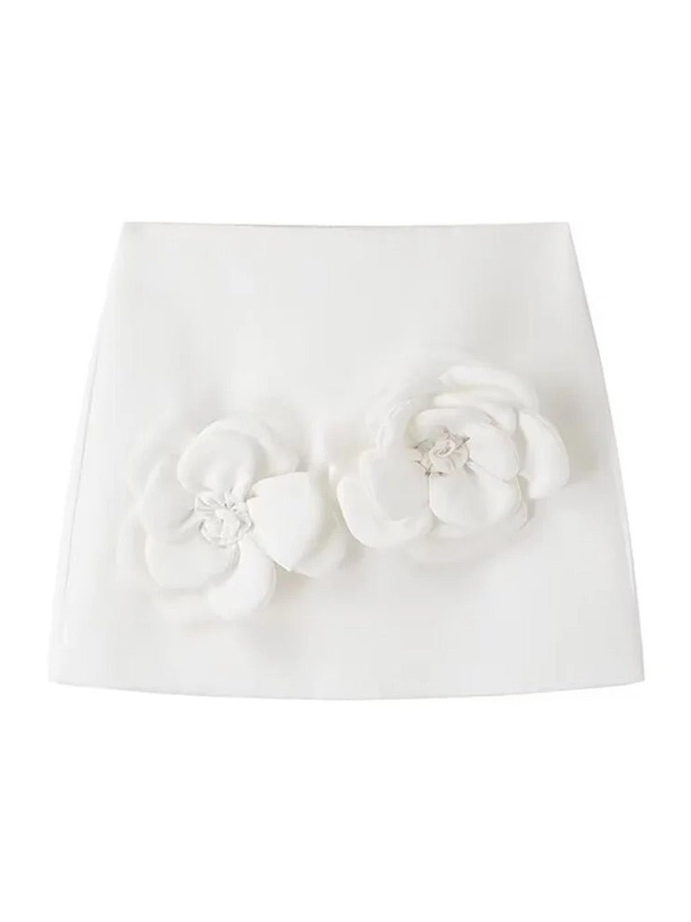 Elise Sleeveless Applique Top & Mini Skirt Set - Fashion Pov