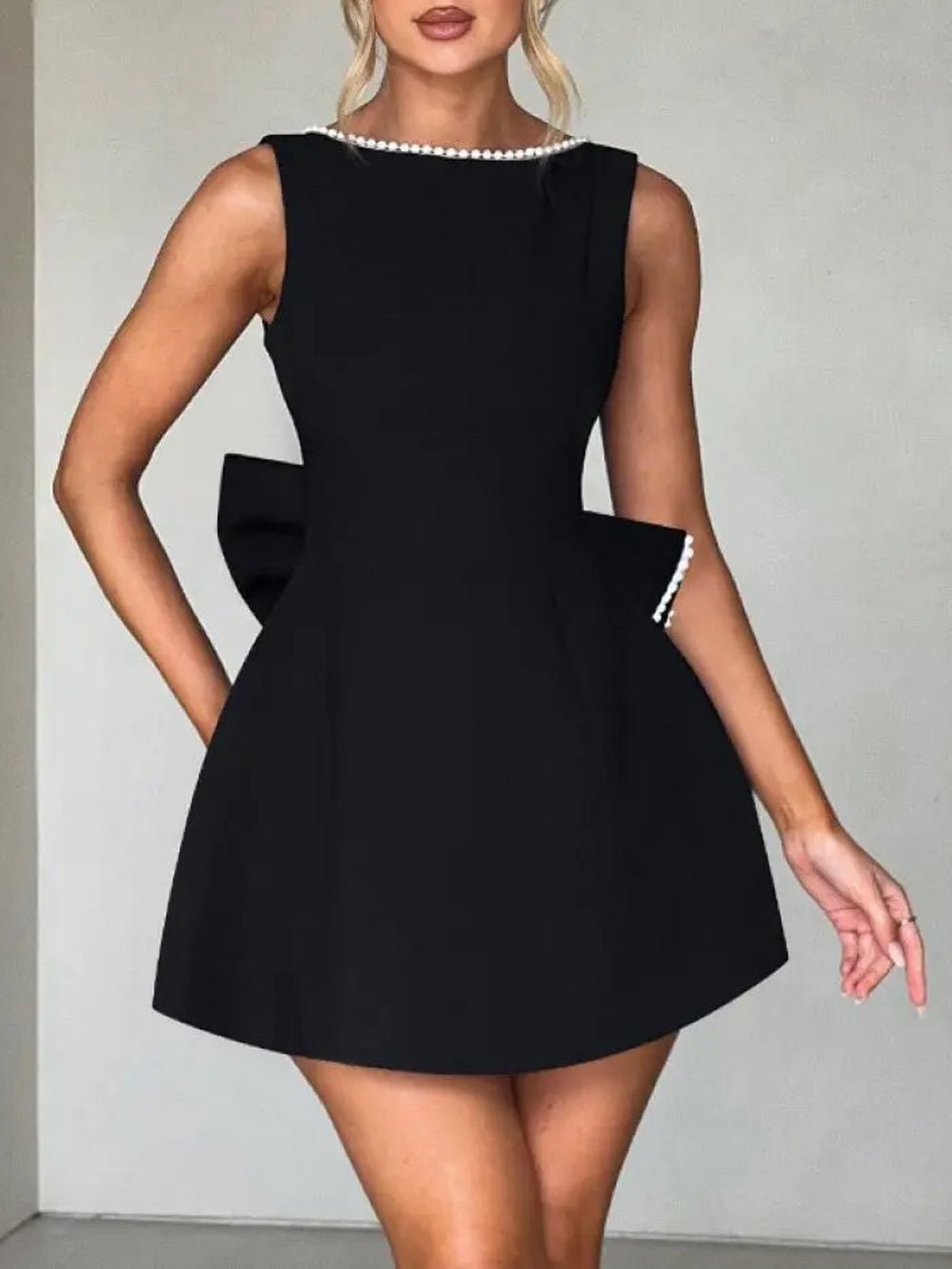 Elsie Sleeveless Mini Dress - Fashion Pov