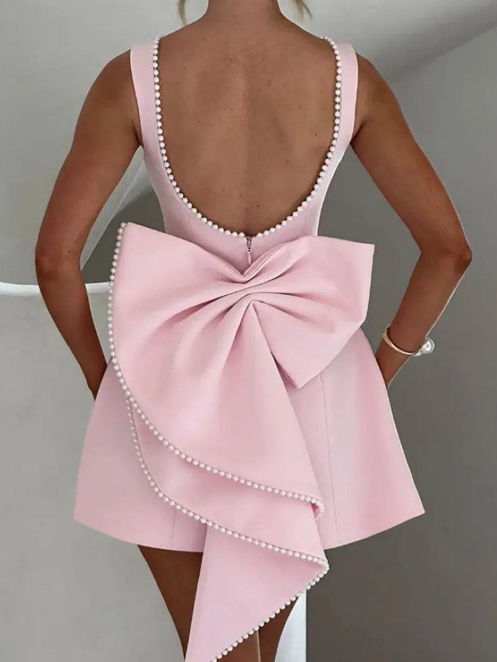 Elsie Sleeveless Mini Dress - Fashion Pov