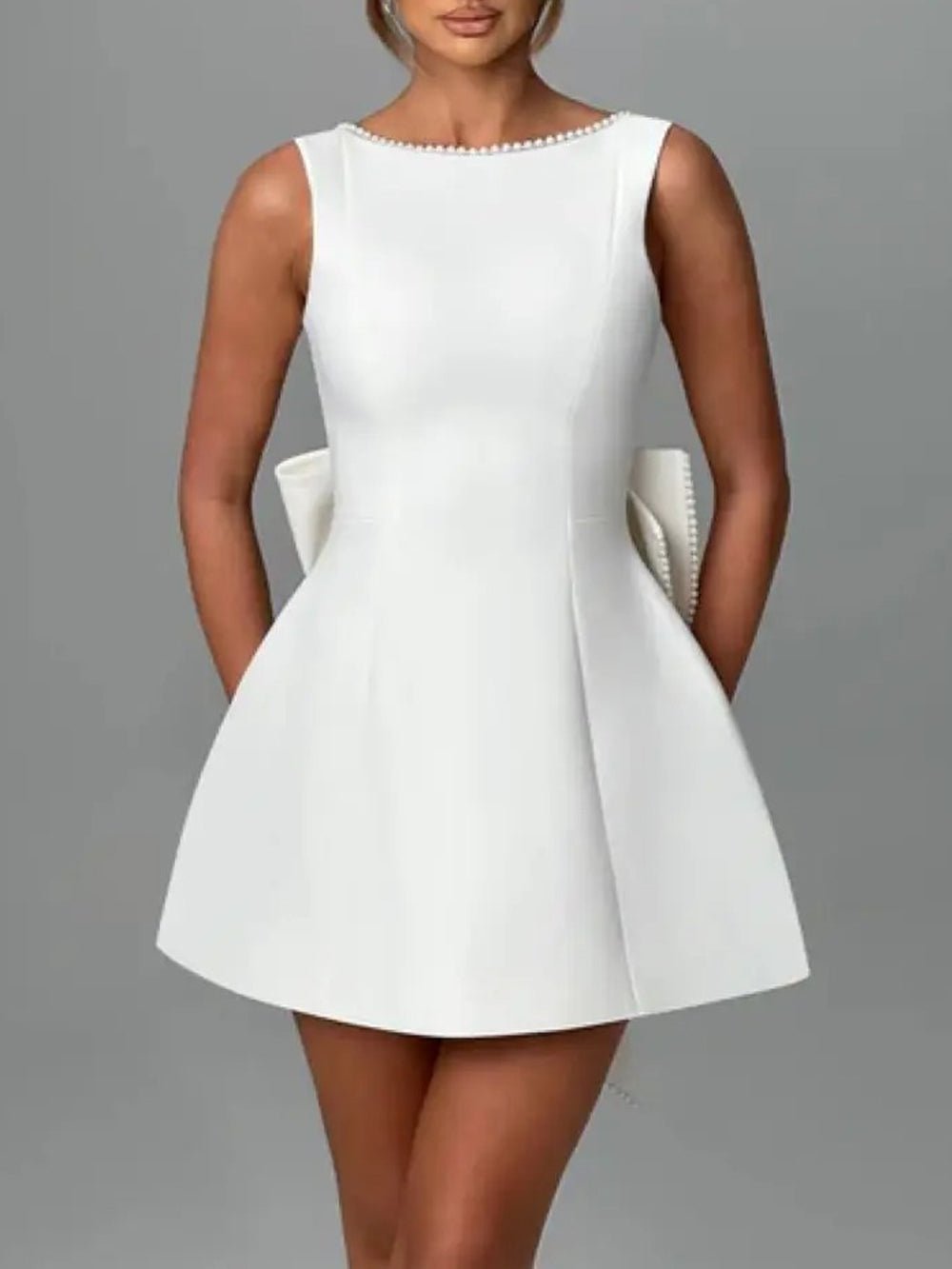 Elsie Sleeveless Mini Dress - Fashion Pov