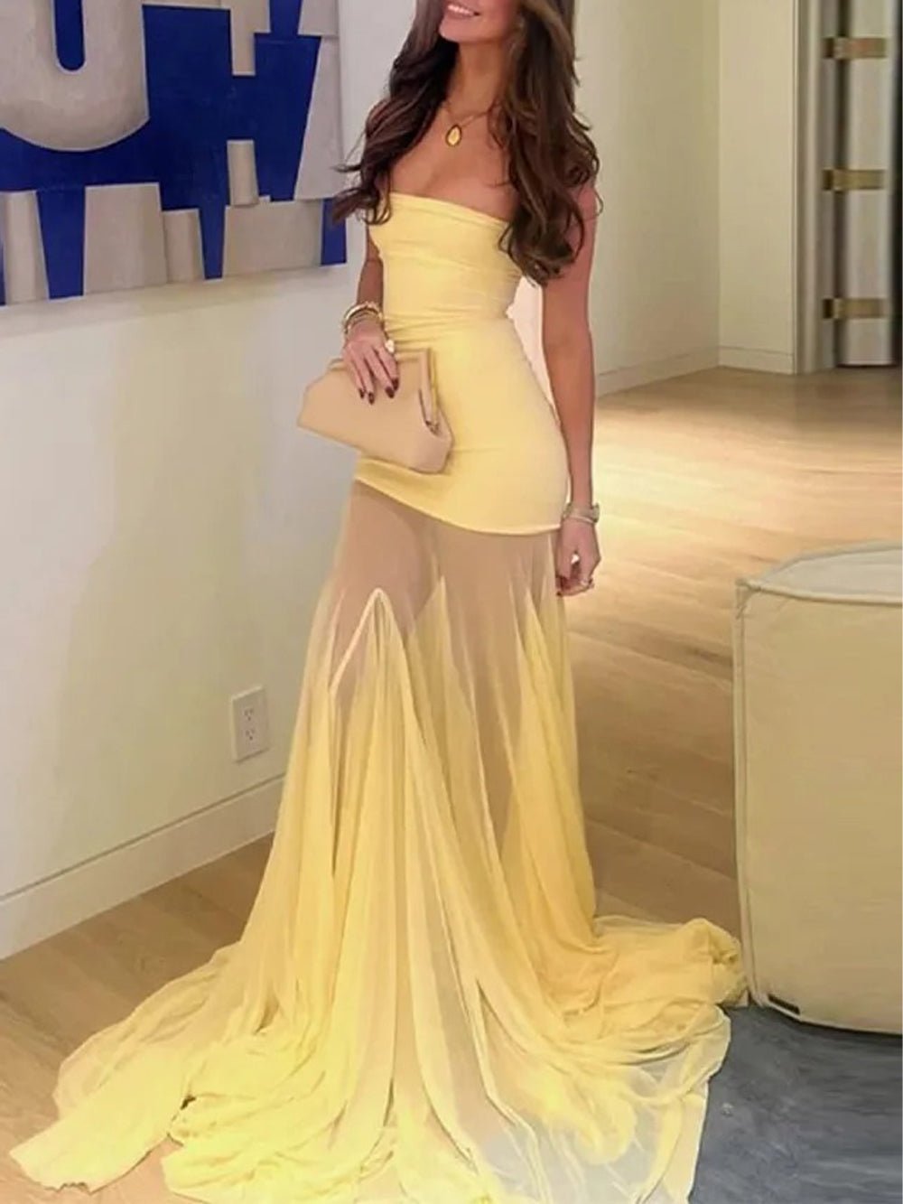 Evelyn Sleeveless Maxi Dress - Fashion Pov