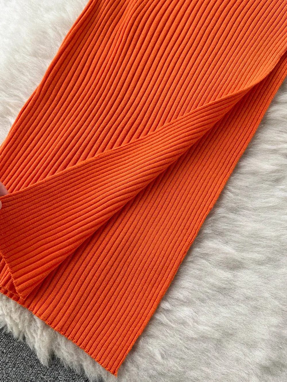 Evie Bodycon Knitted Midi Dress - Fashion Pov