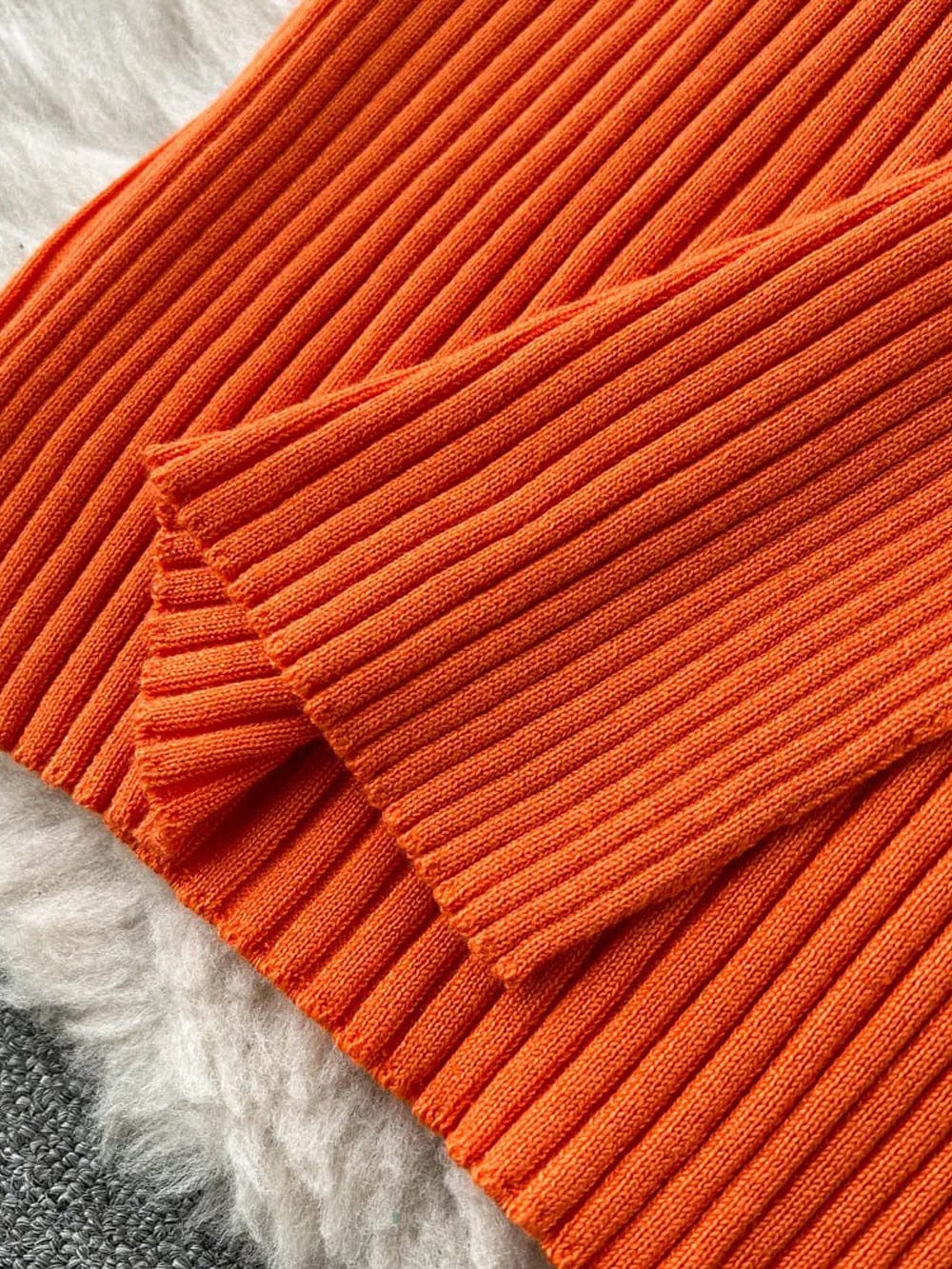 Evie Bodycon Knitted Midi Dress - Fashion Pov